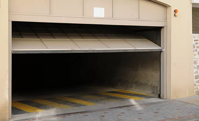 Opened Garage Door